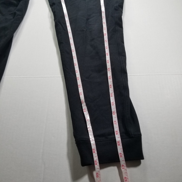 Lululemon Cross Cut Jogger Pants Men Large Black Drawstring Sweatpants - Picture 5 of 10